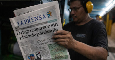 El diario La Prensa de Nicaragua gana el premio a la libertad de prensa