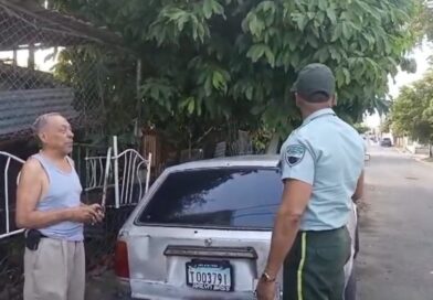 Digesett interviene sector Camboya y solicita retiro vehículos de la vía en La Vega