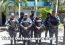 General Escalante supervisa destacamento policial Itabo fortaleciendo seguridad ciudadana y servicio preventivo institucional