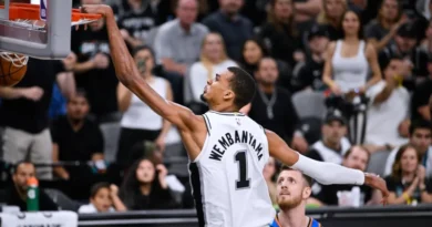 Wembanyama anota 33, Spurs aplastan al Thunder para igualar la final del Oeste en NBA