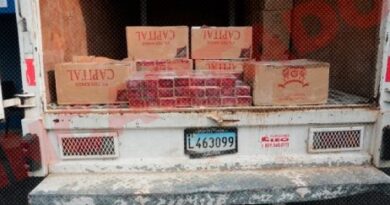 PN ocupa 100 mil cigarrillos de contrabando y apresa a tres hombres en SDO