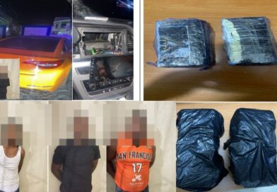 Operativo policial en Cambita culmina con arrestos y ocupación de presunta Cocaína