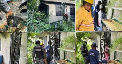 Policía Nacional y Bomberos rescatan a mujer encerrada por su pareja en Hatillo, San Cristóbal