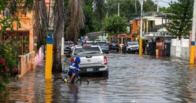 COE emite alerta verde para el Gran Santo Domingo y San Cristóbal por fuertes aguaceros
