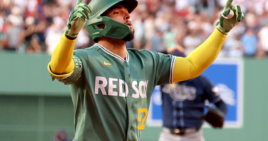 Wilyer Abreu conecta dos jonrones y conduce a los Medias Rojas a lograr victoria