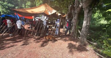 Denuncian Policía impide acceso a propietarios de terrenos donde se proyecta planta recicladora en La Cuaba
