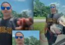 Captan a presunto militar amenazando con un arma de fuego a una familia en la autopista Duarte