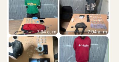 Policía apresa tres hombres en operativos contra presuntos puntos de drogas en Monte Plata