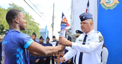 Antorcha de los IV Juegos Mundiales de Policías llega a San Cristóbal